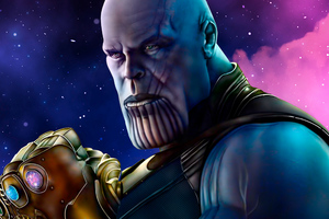 Thanos Sketch Art (1400x900) Resolution Wallpaper