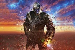 Thanos The Last Titan Wallpaper