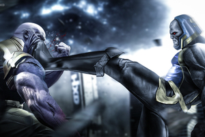Thanos Vs Darkseid Wallpaper