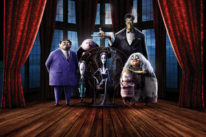 The Addams Family 8k Movie 2019 (2048x1152) Resolution Wallpaper