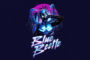 The Adventures Of Blue Beetle 5k Wallpaper