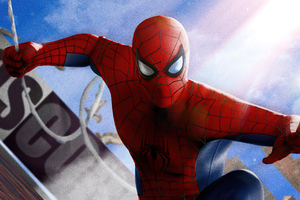The Amazing Spiderman Comic Book Cover 5k (2560x1024) Resolution Wallpaper