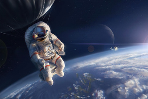 The Ascention Astronaut 4k