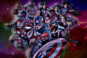 The Avengers Marvel Comics Wallpaper
