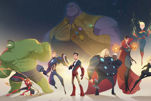 The Avengers Team 4k (2560x1080) Resolution Wallpaper