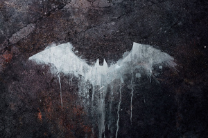 The Batman 4k 2021 Logo Wallpaper