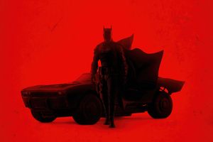 The Batman 4k Car Wallpaper