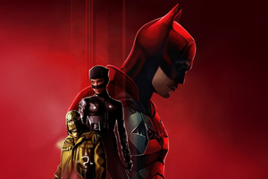 The Batman Absolute Team (1360x768) Resolution Wallpaper