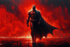 The Batman Beyond The Mask (1360x768) Resolution Wallpaper