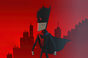The Batman Character Digital Illustration