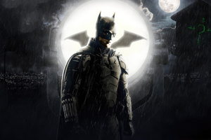 The Batman Fear In The Shadows (1366x768) Resolution Wallpaper