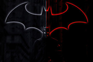 The Batman Forever In Darkness Wallpaper