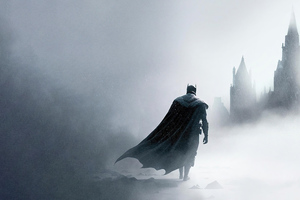 The Batman II Gotham City A Frozen Wasteland (7680x4320) Resolution Wallpaper