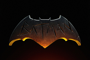 The Batman Logo Dark 5k Wallpaper