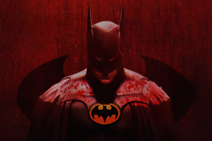 The Batman Poster Illustration Wallpaper