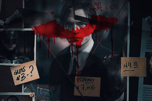 The Batman Robert Pattinson Poster Art Wallpaper