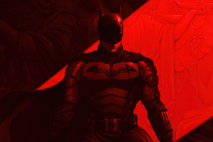 The Batman Rogue Redemption (2048x2048) Resolution Wallpaper