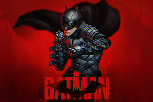 The Batman Shadowed Sentinel (1366x768) Resolution Wallpaper