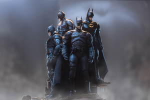 The Batman Verse (1600x900) Resolution Wallpaper