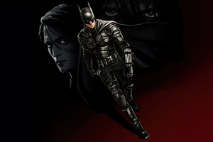 The Batman Walk Of Justice (1024x768) Resolution Wallpaper