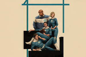 The Beginning Of Marvel First Family (2048x2048) Resolution Wallpaper