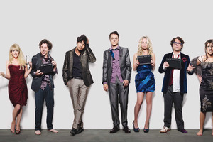 The Big Bang Theory Cast (2560x1080) Resolution Wallpaper