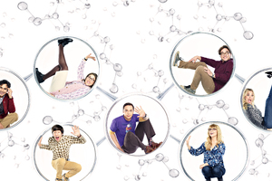 The Big Bang Theory Tv Series 4k (1336x768) Resolution Wallpaper