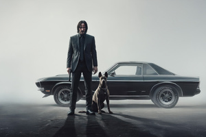 The Boogeyman His Beast And The Ride (2048x2048) Resolution Wallpaper