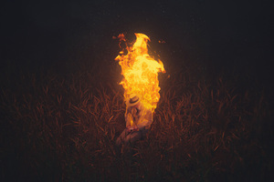 The Burning Soul (2560x1600) Resolution Wallpaper