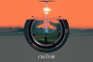 The Creator Minimal Poster 5k (5120x2880) Resolution Wallpaper