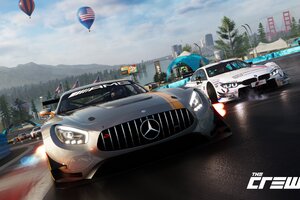 The Crew 2 Mercedes Amg Cars 5k (2560x1700) Resolution Wallpaper