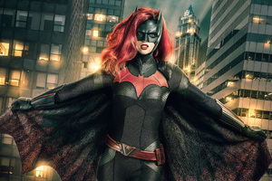 The CW Ruby Rose As Batwoman (1366x768) Resolution Wallpaper