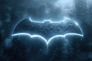 The Dark Detective Logo (1280x1024) Resolution Wallpaper