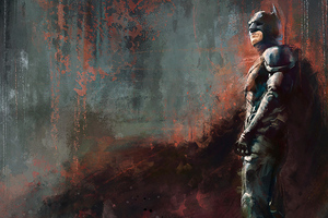 The Dark Knight Artworks (2048x2048) Resolution Wallpaper