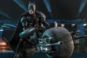 The Dark Knight Batcycle 4k (2560x1600) Resolution Wallpaper