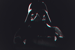 The Dark Side Of Darth Vader (1024x768) Resolution Wallpaper