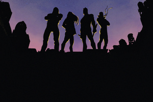 The Defenders Comics Artwork (1152x864) Resolution Wallpaper