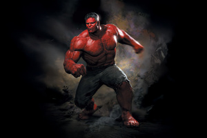 The Dominance Of Red Hulk (5120x2880) Resolution Wallpaper