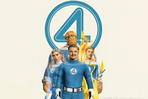 The Fantastic Four First Steps 2025 Coming (2932x2932) Resolution Wallpaper