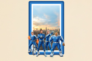 The Fantastic Four First Steps 2025 Eyes Of Justice (2560x1440) Resolution Wallpaper
