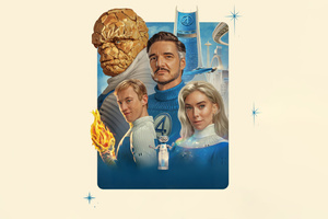 The Fantastic Four First Steps Imax Poster (2932x2932) Resolution Wallpaper