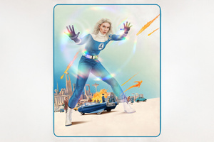 The Fantastic Four First Steps Invisible Woman Rising (2048x2048) Resolution Wallpaper