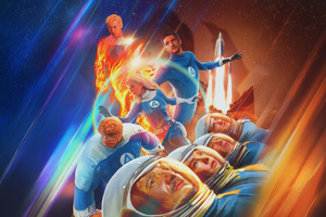 The Fantastic Four First Steps Official (1680x1050) Resolution Wallpaper