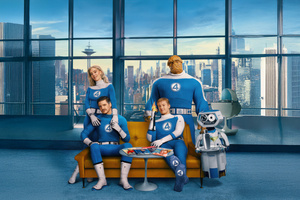 The Fantastic Four First Steps Together As A Family (1400x1050) Resolution Wallpaper