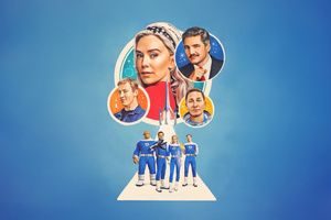 The Fantastic Four First Steps United We Stand (2048x2048) Resolution Wallpaper