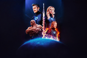 The Fantastic Four (320x240) Resolution Wallpaper