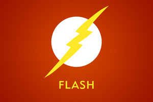 The Flash 4k Logo Wallpaper