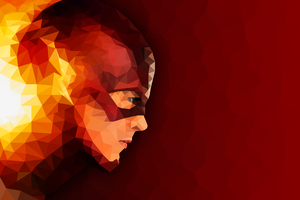 The Flash Abstract Artwork