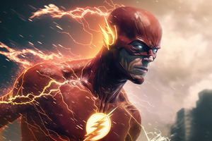 The Flash Lightning Bolt Wallpaper