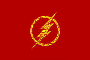 The Flash Logo Artwork Wallpaper